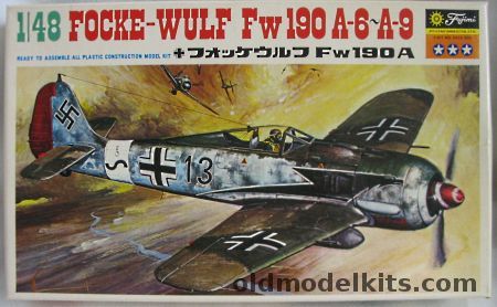 Fujimi 1/48 Focke-Wulf FW-190 A-7/R3 - 190 A-7/R1 - 190 A-8/R1 - 190 A-8/R3 - 190 A-8/Trop - 190 A-6/Trop - 190 A-6/R1 - 190 A-6/R3 (also A-9/R1 A-9/R3), 5A13-300 plastic model kit